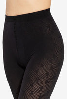 Rajstopy z geometrycznym wzorem Loretta wz. 146