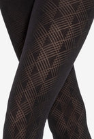 Rajstopy z geometrycznym wzorem Loretta wz. 146