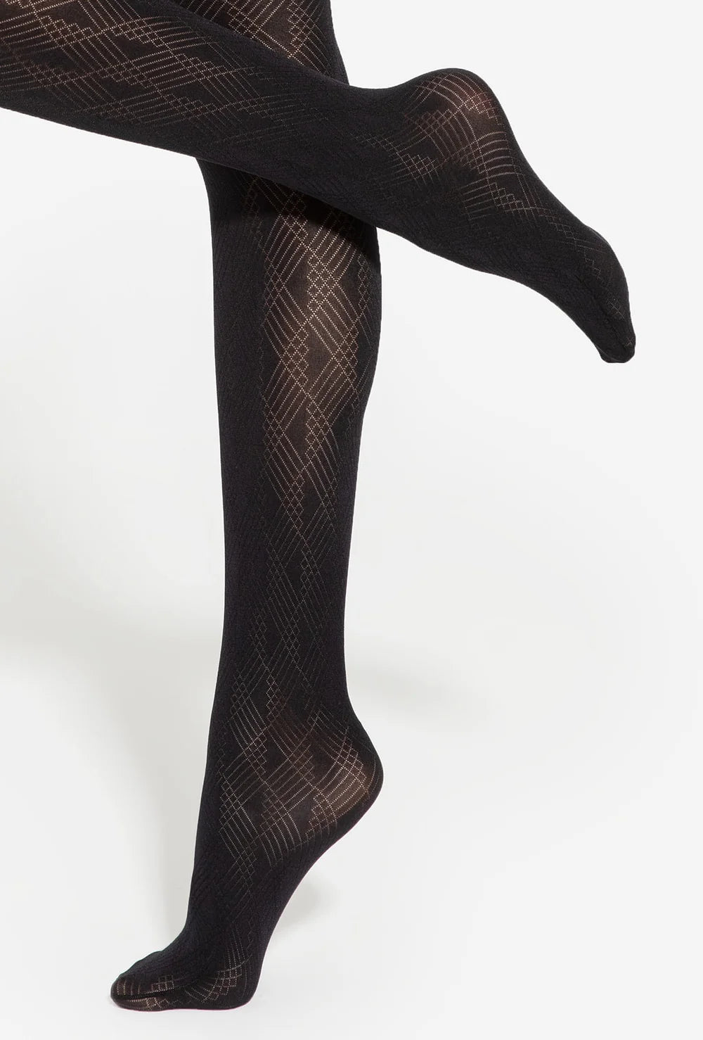 Rajstopy z geometrycznym wzorem Loretta wz. 146 - Gatta