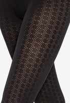 Rajstopy z geometrycznym wzorem Loretta wz. 148