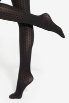 Rajstopy z geometrycznym wzorem Loretta wz. 148