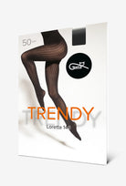 Rajstopy z geometrycznym wzorem Loretta wz. 148