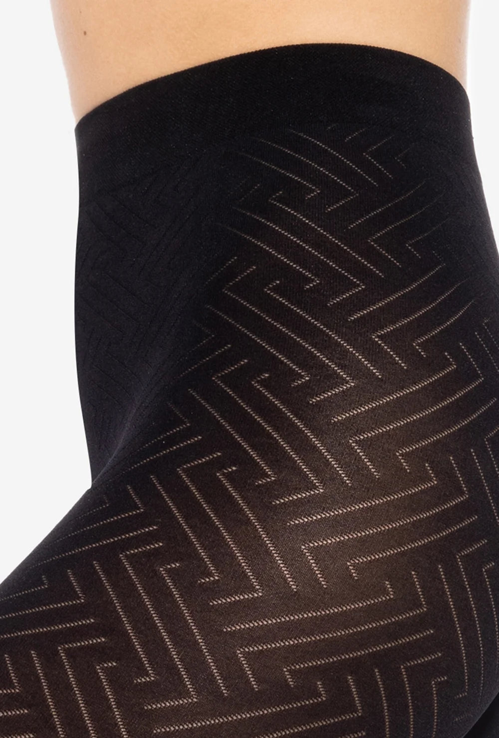 Rajstopy z geometrycznym wzorem Loretta wz. 153 - Gatta