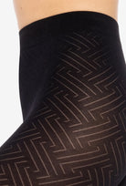 Rajstopy z geometrycznym wzorem Loretta wz. 153