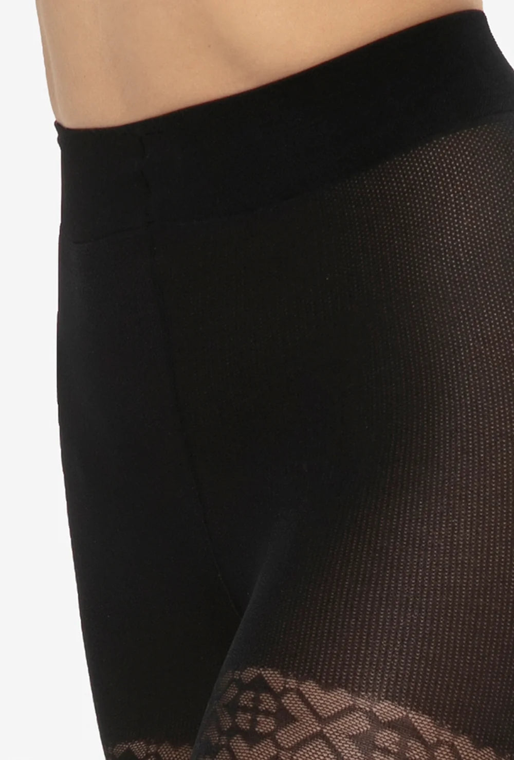 Rajstopy z geometrycznym wzorem Optica wz. 01 - Gatta