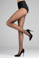 Rajstopy z wzorem imitującym konfetti Arti wz.01