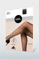 Rajstopy z wzorem imitującym konfetti Arti wz.01