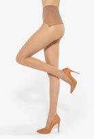 Rajstopy ze ściągaczem seamlesowym Talia Comfort 30 den