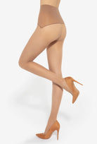 Rajstopy ze ściągaczem seamlesowym Talia Comfort 30 den
