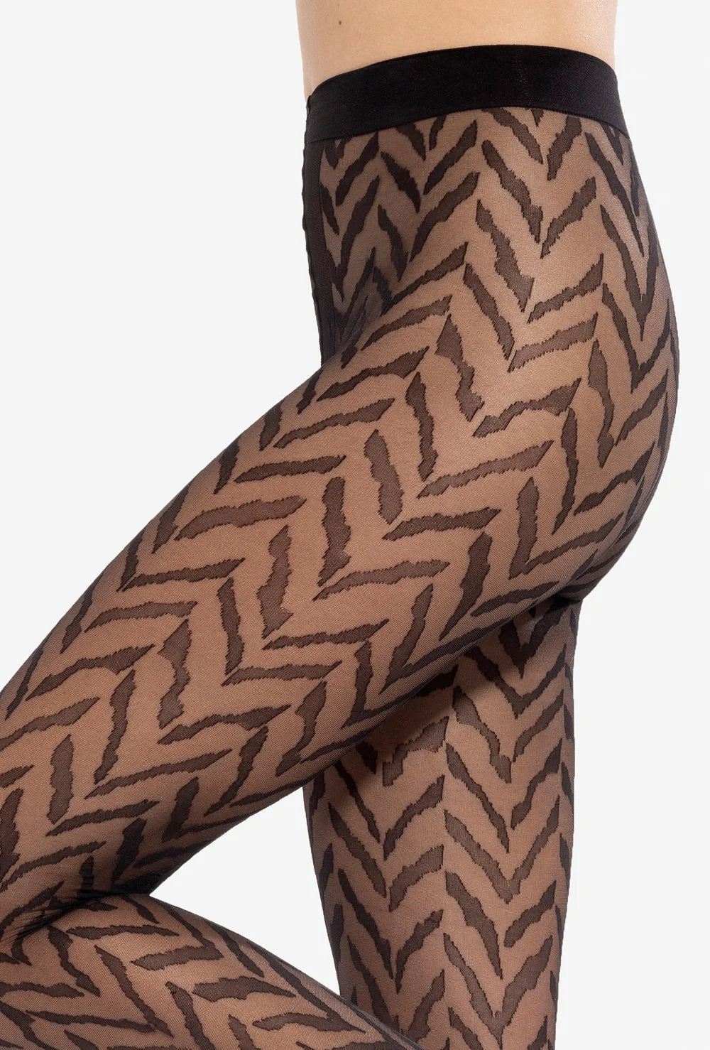 Rajstopy ze zwierzęcym printem Tracy wz. 02 - Gatta