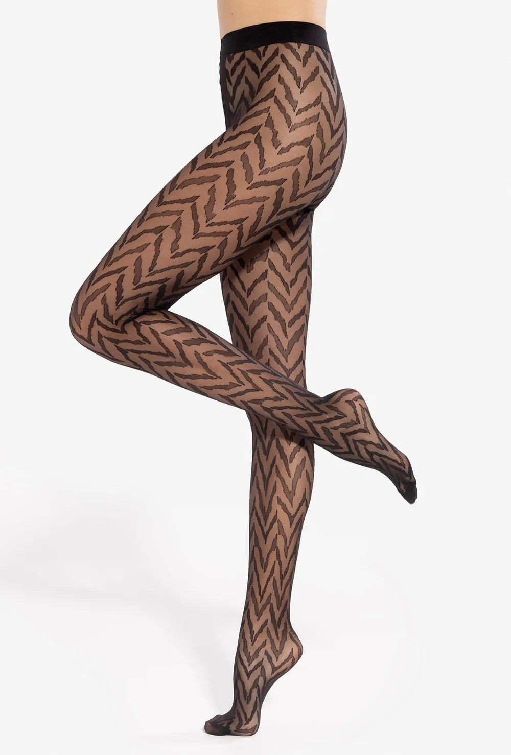 Rajstopy ze zwierzęcym printem Tracy wz. 02 - Gatta