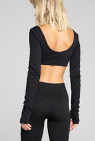 Czarny rashguard Monogram z kolekcji Zień x Gatta