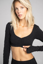 Czarny rashguard Monogram z kolekcji Zień x Gatta