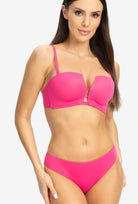 Różowy dół od bikini Riva