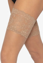 Koronkowe pończochy samonośne Michelle wz. 03