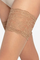 Koronkowe pończochy samonośne Michelle wz. 03