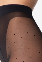 Rajstopy Q-Eko w kropeczki