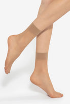 2-pak skarpetek rajstopowych Lycra