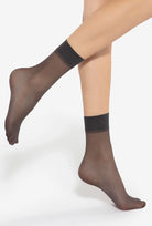 2-pak skarpetek rajstopowych Lycra