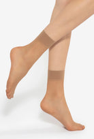 2-pak skarpetek rajstopowych Lycra