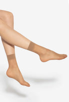 2-pak skarpetek rajstopowych Lycra