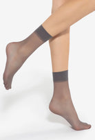 2-pak skarpetek rajstopowych Lycra