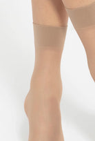 2-pak skarpetek rajstopowych Lycra