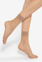 2-pak skarpetek rajstopowych Lycra