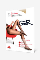 Elastyczne rajstopy damskie Fortissima 15 den