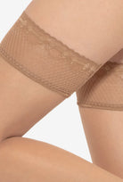 Koronkowe pończochy samonośne Michelle 8 den