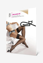 Koronkowe pończochy samonośne Michelle 8 den