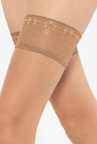 Koronkowe pończochy samonośne Michelle 8 den