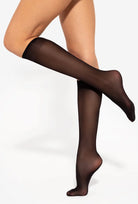 2-pak podkolanówek z ekologicznej przędzy Q-eko 20den