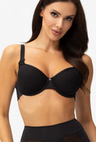 Czarny biustonosz Sally