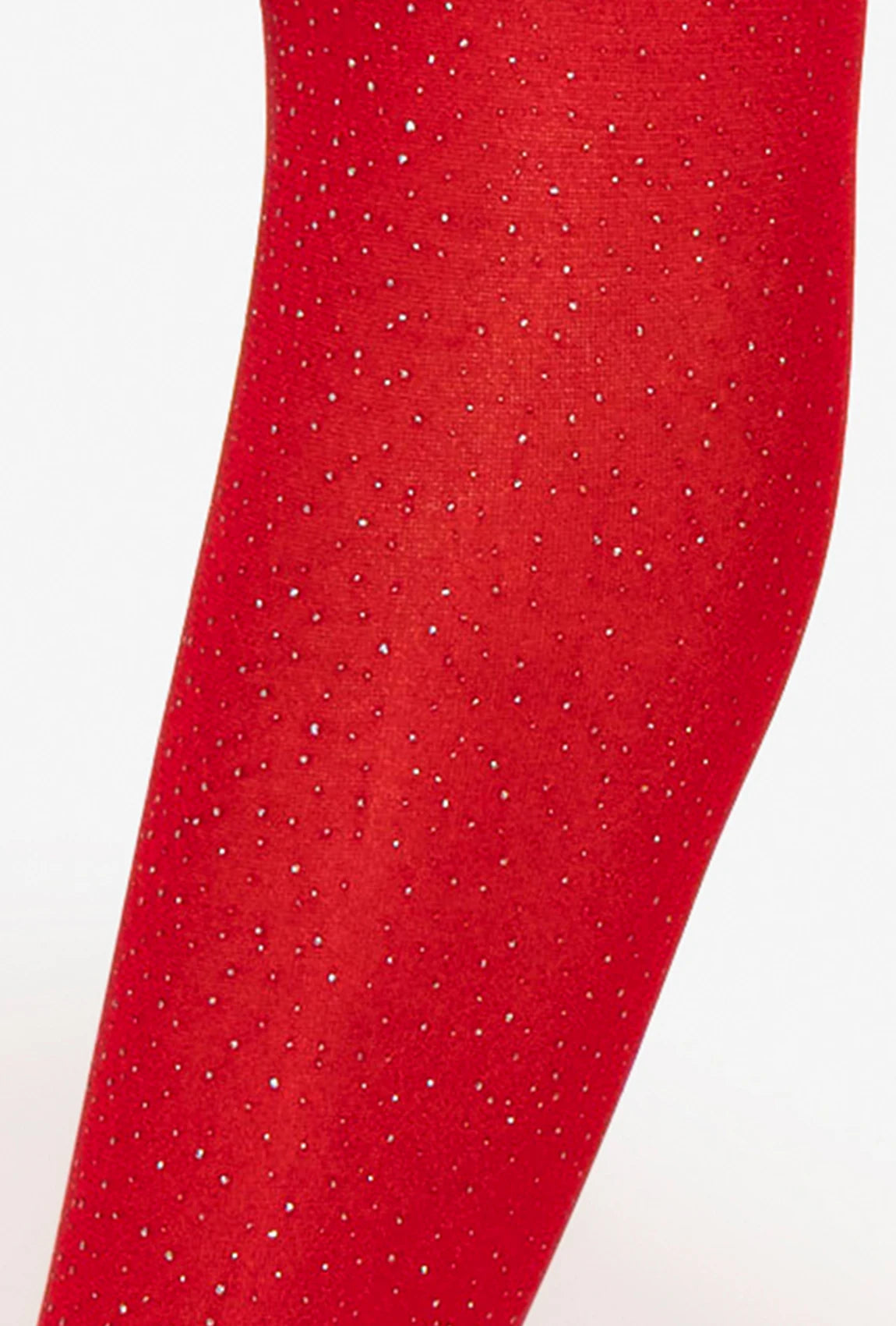 Czerwone połyskujące rajstopy Silver Gloss 01 - Gatta