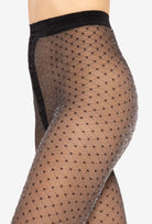 Sylwestrowe rajstopy Silver party 16