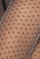 Sylwestrowe rajstopy Silver party 16