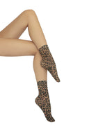 Skarpetki damskie Pretty Chic ze zwierzęcym printem wz. 03