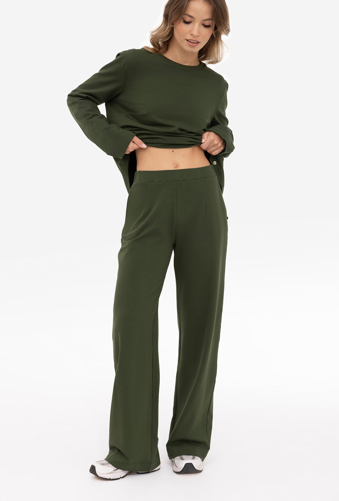 Spodnie z szeroką nogawką Ada - Gatta