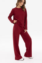 Spodnie z szeroką nogawką Ada