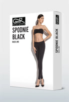 Legginsy z przeszyciem Black