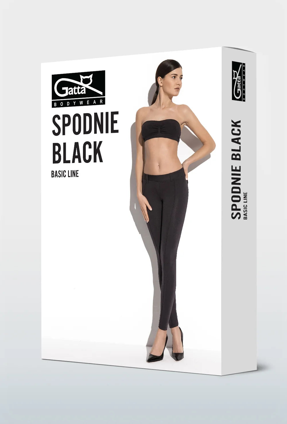 Legginsy z przeszyciem Black - Gatta