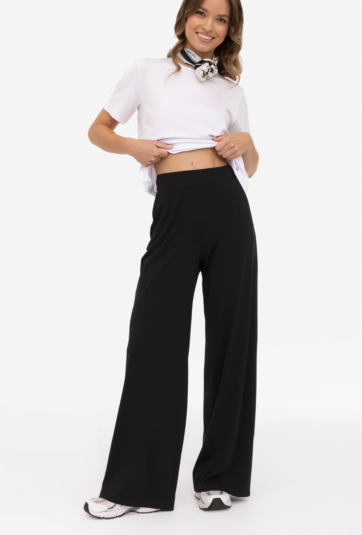 Spodnie z szeroką nogawką Coella - Gatta