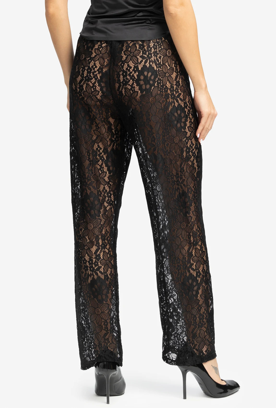 Czarne spodnie plażowe Hippie - Gatta