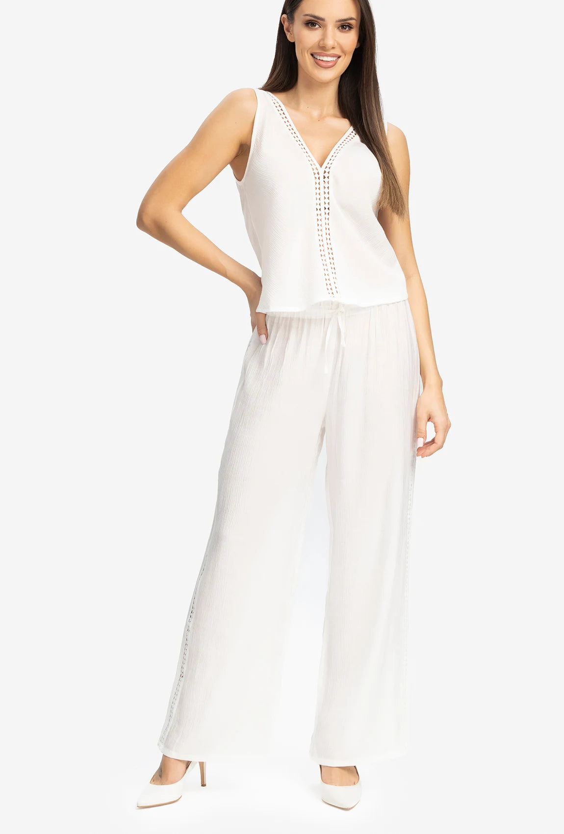 Szerokie spodnie Monaco - Gatta