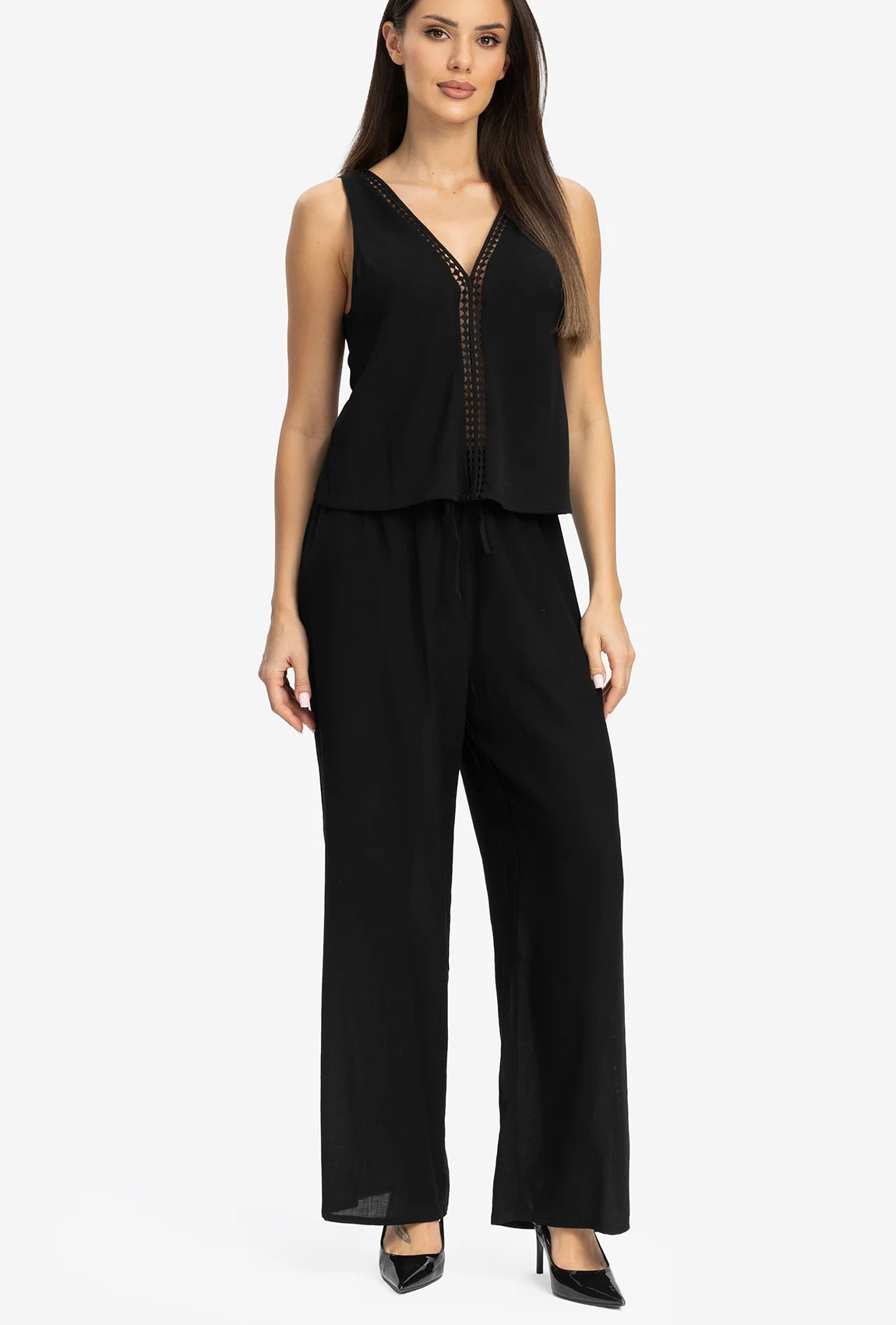 Czarne spodnie Monaco - Gatta