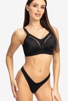 Czarne stringi Fit