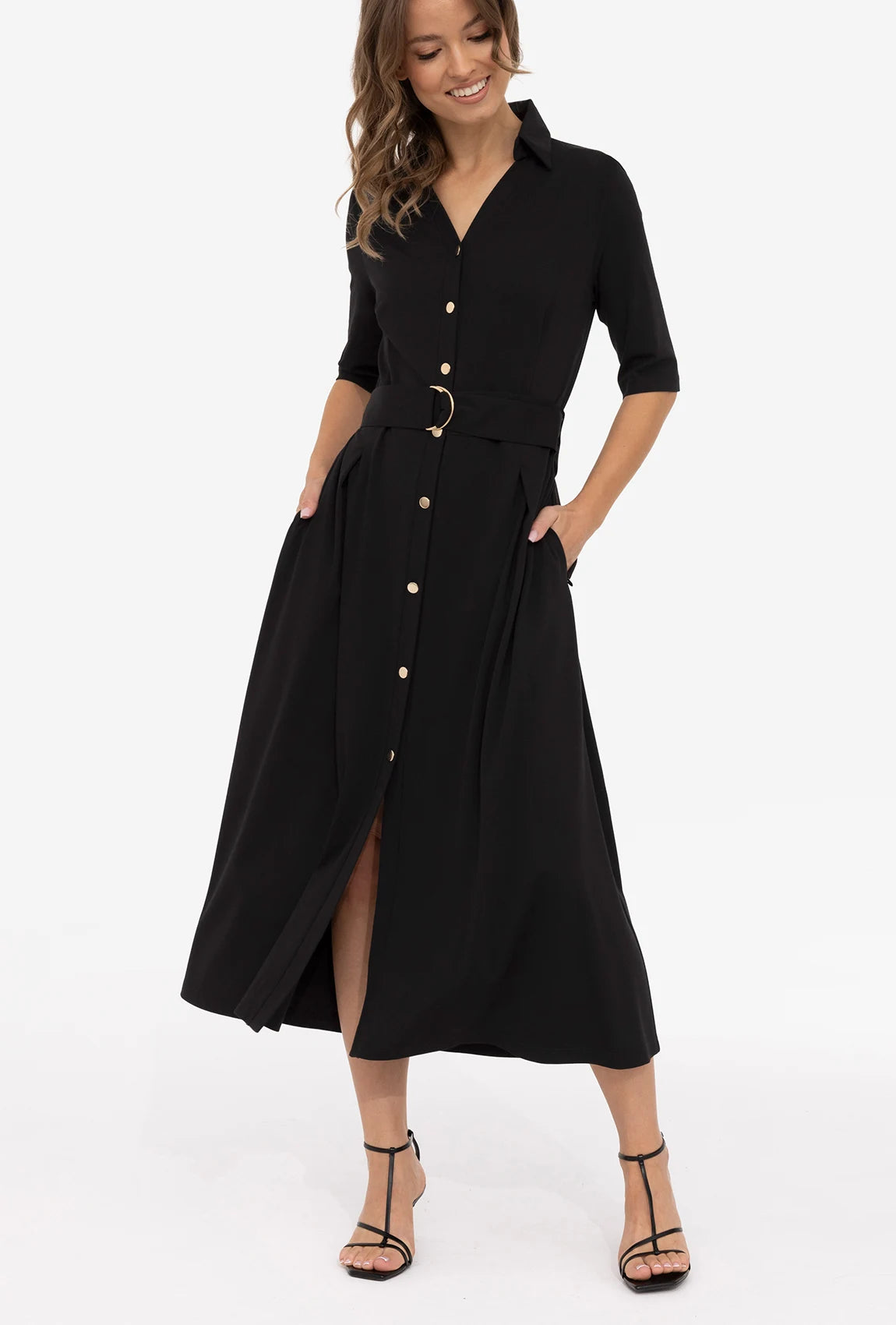 Czarna sukienka Dallas 01