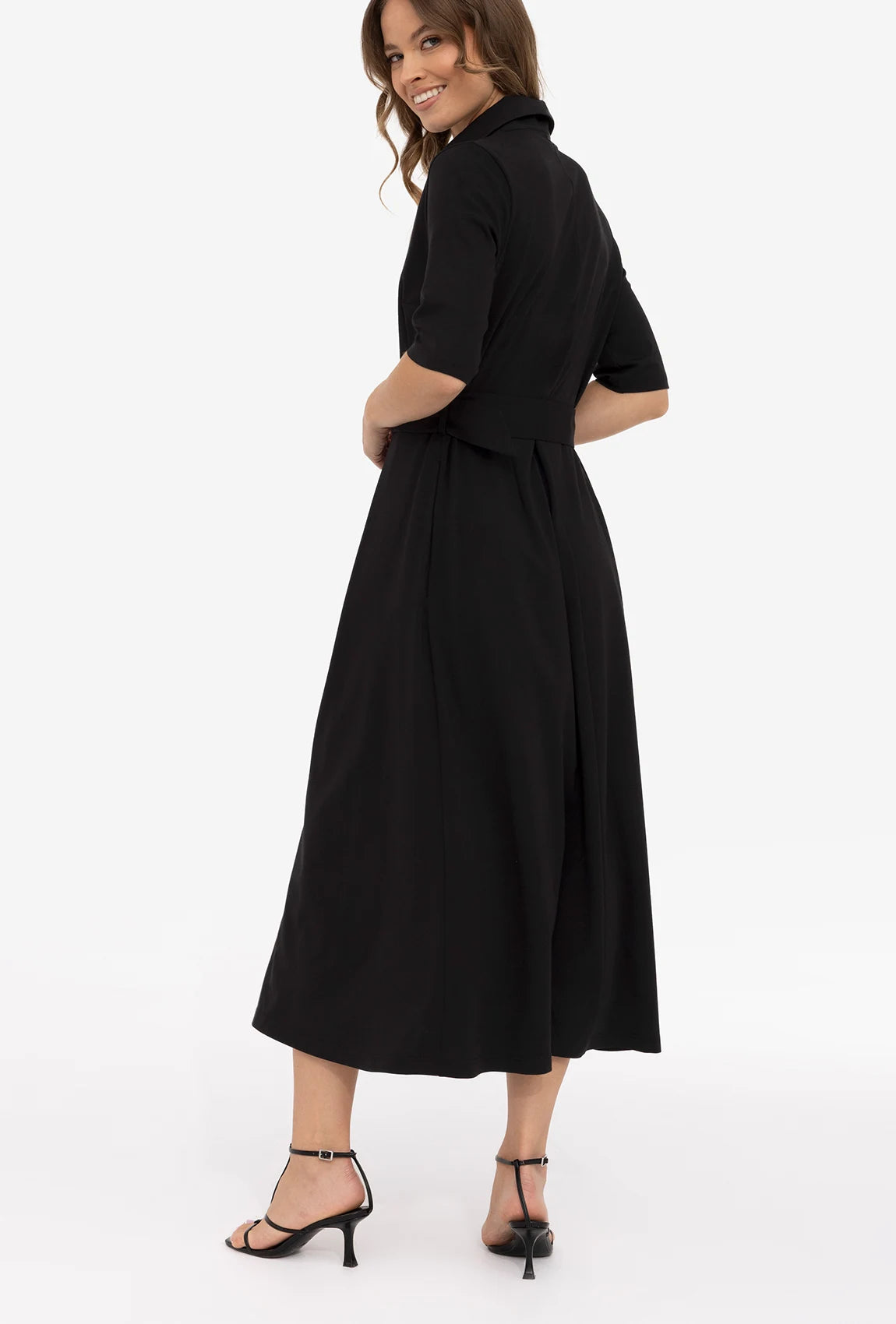 Czarna sukienka Dallas 01 - Gatta