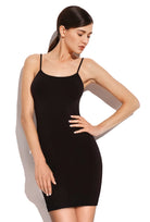 Dopasowana sukienka na ramiączkach Fami